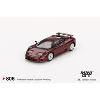 MINIGT	Bugatti EB110 GT Dark Red Metallic 合金車806