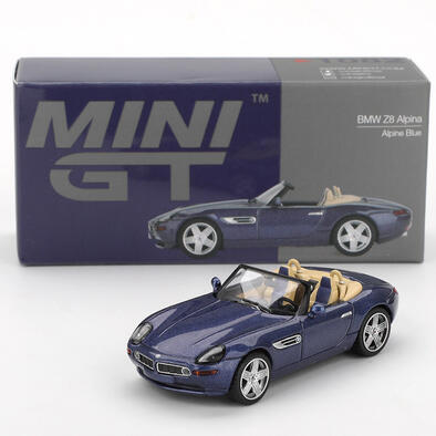 MINIGT	BMW Z8 Alpina Alpine Blue 合金車 1082