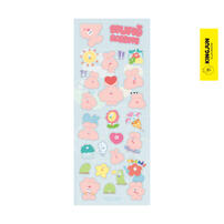 Kingjun	透明貼紙／蠢兔日常