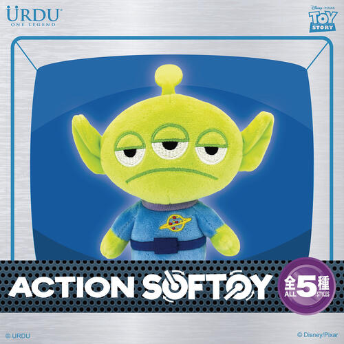 Urdu Action Softoy 迪士尼 ACTION SOFTOY系列 三眼怪 盲盒 - 隨機發貨