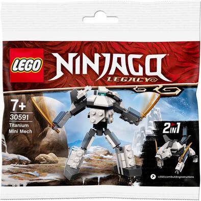 LEGO樂高幻影忍者系列 迷你泰坦機械人 30591
