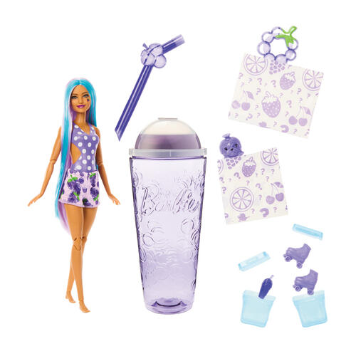 Barbie 芭比驚喜造型娃娃-甜心果汁杯系列- 隨機發貨