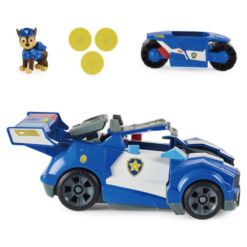 Paw Patrol The Movie Chase’s Deluxe Movie Transforming Car