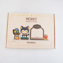 TOYZERO+ 	Moffy's - Mewky 座檯月曆&便利貼（黑貓坐姿）