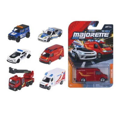 Majorette 美捷輪小汽車-救援小汽車系列- 隨機發貨