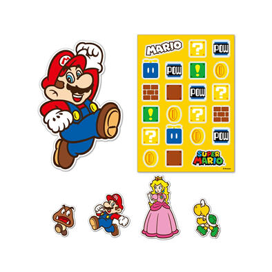 Nintendo任天堂 超級瑪利歐 裝飾貼紙(瑪利歐)