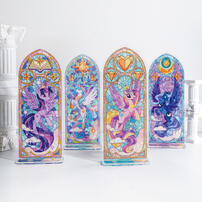 My Little Pony  彩虹小馬彩窗系列壓克力擺件- 隨機發貨