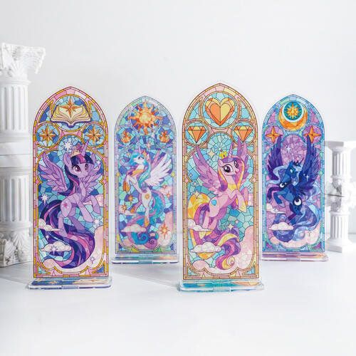 My Little Pony  彩虹小馬彩窗系列壓克力擺件- 隨機發貨