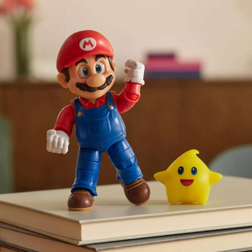 Super Mario超級瑪利歐銀河電影版:5吋珍藏公仔  - 隨機發貨