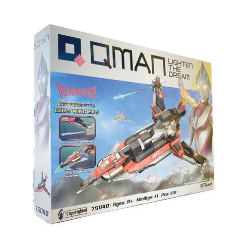 Qman  Keeppley Ultraman GUTS Wing EX-J