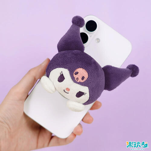 Sanrio三麗鷗 絨毛氣囊磁吸支架盲盒- 隨機發貨