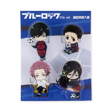 BLUE LOCK Clip Set (4)-Red Team & Sae