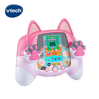 Vtech 貓咪寵物互動遊戲機-粉