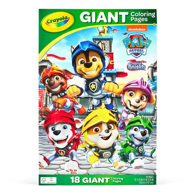 Crayola Paw Patrol Giant Coloring Pages