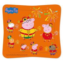 Acme世一 Peppapigpeppa Pig粉紅豬小妹快樂節日拼圖盒