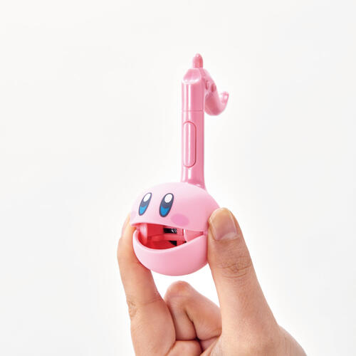 日本Otamatone造型彈奏樂器玩具組-Kirby(小型)
