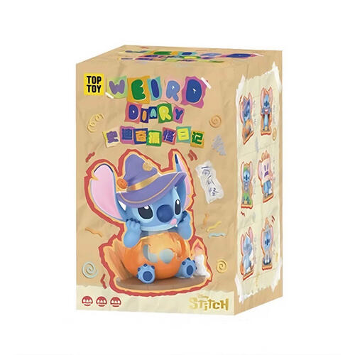 Top Toy迪士尼史迪奇搞怪日記系列盲盒- 隨機發貨