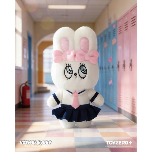 toyzeroplus Esther Bunny艾絲樂小兔 時尚進行式系列毛絨掛件(8入)- 隨機發貨