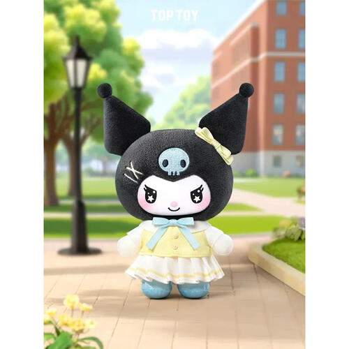 TOPTOY酷洛米校園系列搪膠毛絨盲盒-隨機發貨