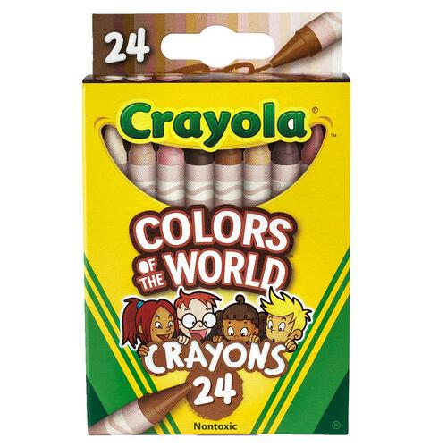 Crayola Colors Of The World 24CT Crayons