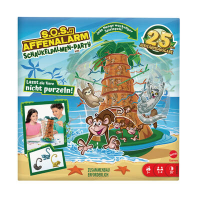 Mattel Games TUMBLIN&rsquo; MONKEYS 25TH ANNIVERSARY