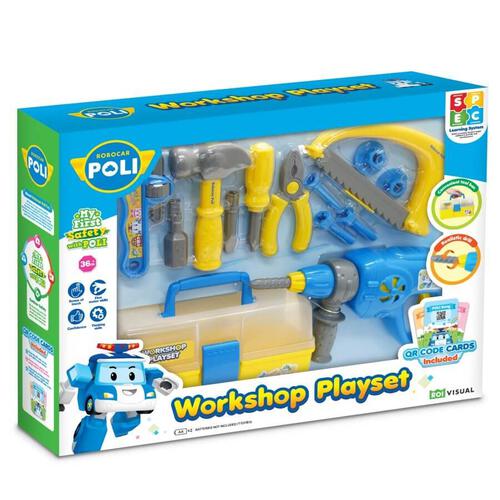 Robocar Poli Workshop Playset