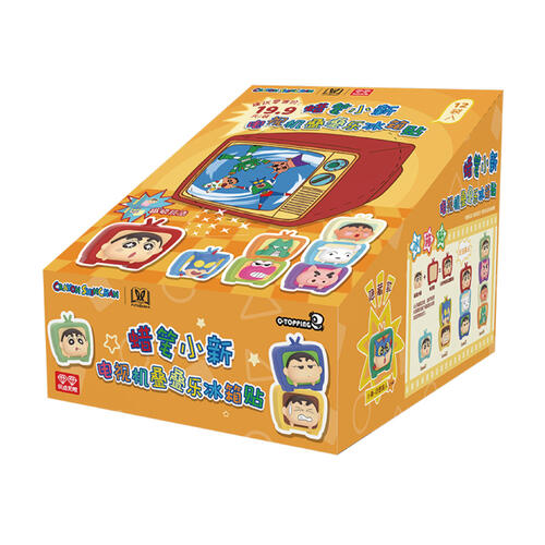 Crayon Shin-Chan Television Q-topping Refrigerator Magnet
