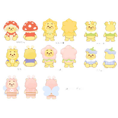 Miniso  迪士尼小熊維尼心動花園系列手辦盲盒- 隨機發貨