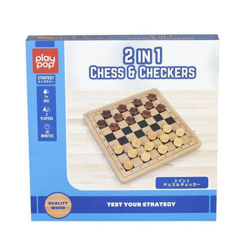 Play Pop 2合1西洋棋組