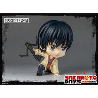 SUNRISEPOP 坂本日常 坐姿公仔 南雲與市