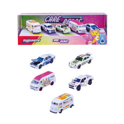 Majorette  美捷輪小汽車-Care Bears小車5入組