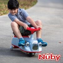 NUBY兒童平衡扭扭車-復古灰
