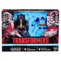 Transformers Studio Series MTMTE Collection Deluxe Class Transformers: Devastation Ground Soldier and Elite Seeker