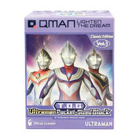 Qman Keeppley Ultraman超人力霸王 口袋積木公仔 經典款- 隨機發貨