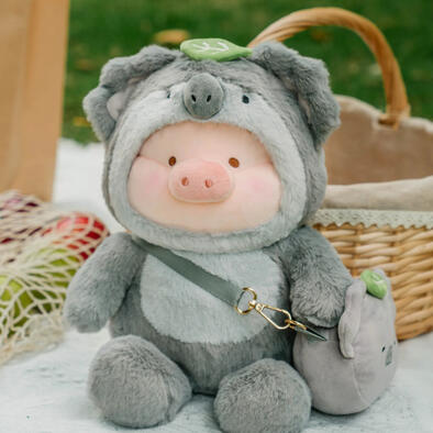 LuLu the Piggy 罐頭豬 動物派對懶懶樹熊Lu毛絨公仔