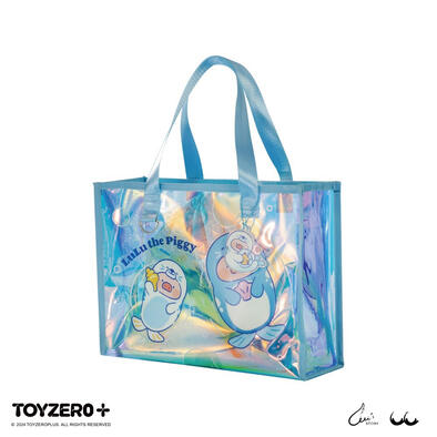 TOYZEROPLUS 罐頭豬LuLu 海洋系列 - 透明果凍包 (連索繩袋)