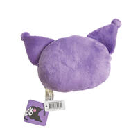 Sanrio Kuromi head-shaped clutch bag 6"