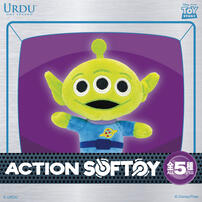 Urdu Action Softoy 迪士尼 ACTION SOFTOY系列 三眼怪 盲盒 - 隨機發貨
