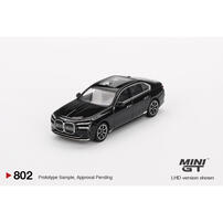 MINIGT	BMW i7 xDrive60 Black Sapphire 合金車802
