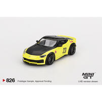MINIGT	Nissan Z LB★NATION WORKS Ikazuchi Yellow 合金車826