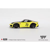MINIGT	Nissan Z LB★NATION WORKS Ikazuchi Yellow 合金車826