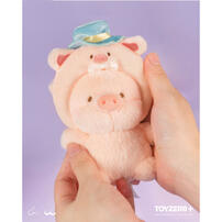 LuLu the Piggy 罐頭豬 繽紛樂園 - 魔術師Lu頭箍毛絨掛件