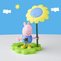Peppa Pig 粉紅豬小妹 佩佩豬的跳泥巴水坑好友- 隨機發貨