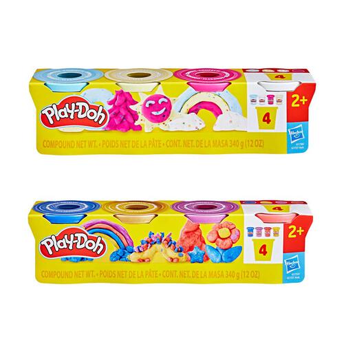 Play-Doh 培樂多 特色黏土4入組 - 隨機發貨