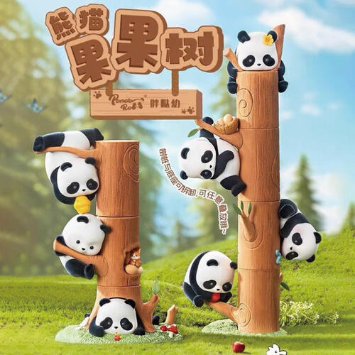 52TOYS/PANDA ROLL Fat cub panda fruit tree series @8 69- Assorted