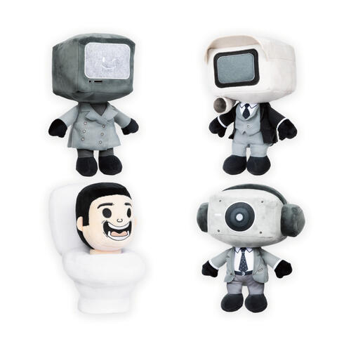 Skibidi Toilet  Series 1 | Skibidi Toilet 11" Mystery Plush - Assorted
