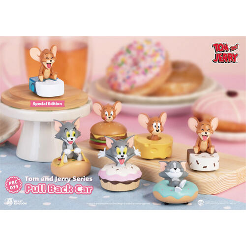 Tom and Jerry Cars PBC-014 湯姆貓與傑利鼠系列迴力車 盲盒套組 - 隨機發貨