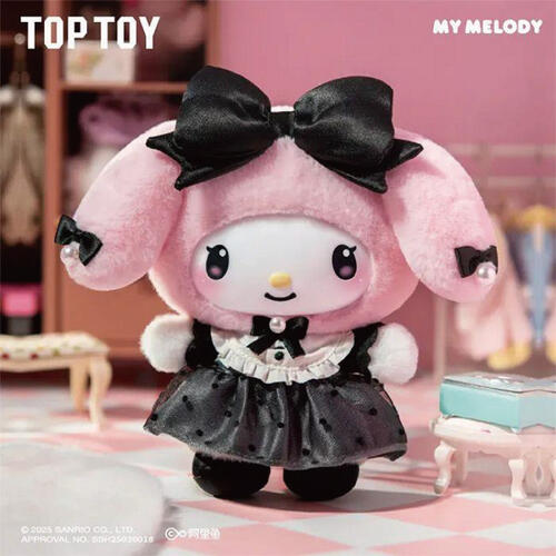 TOPTOY/三麗鷗家族姐妹穿搭系列搪膠毛絨盲盒 - 隨機發貨