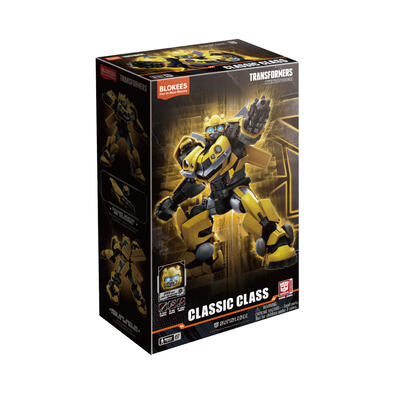 Transformers 變形金剛 - 可動積木人超越版-大黃蜂