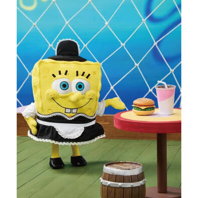 Spongebob 海綿寶寶女僕裝娃娃(中)